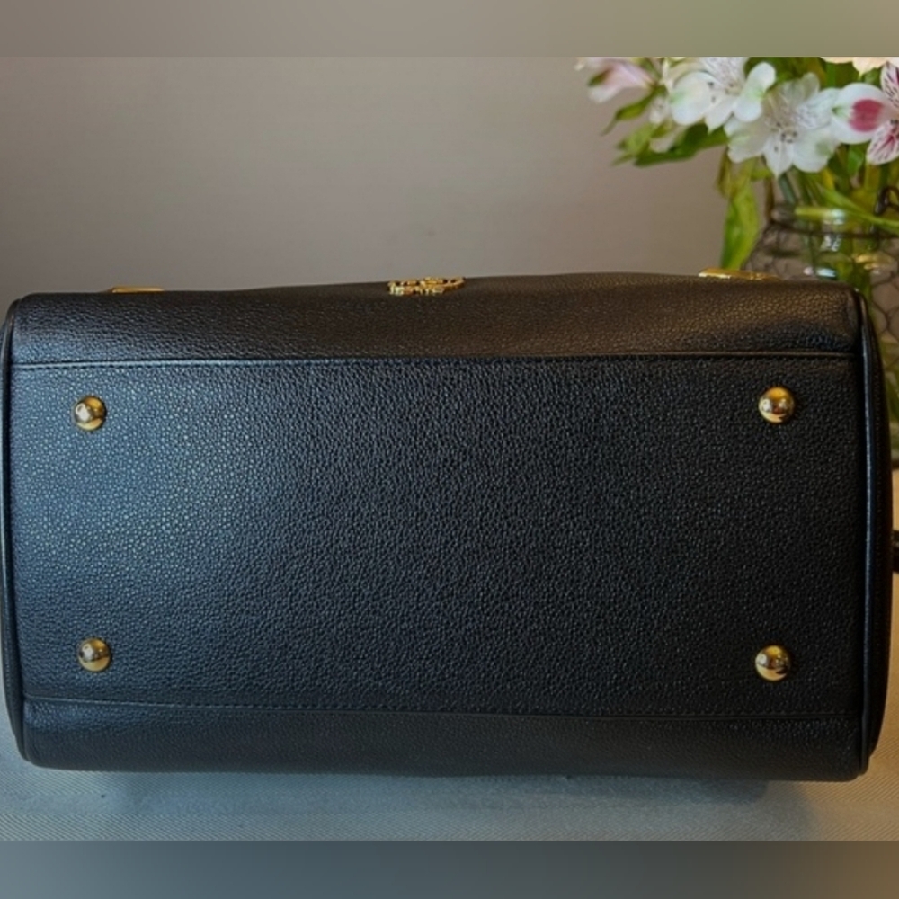 MCM Boston Black Leather Bag - Picture 3 of 13